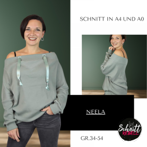 Ebook Oversize Pullover Neela Gr.34-54 [Digital]