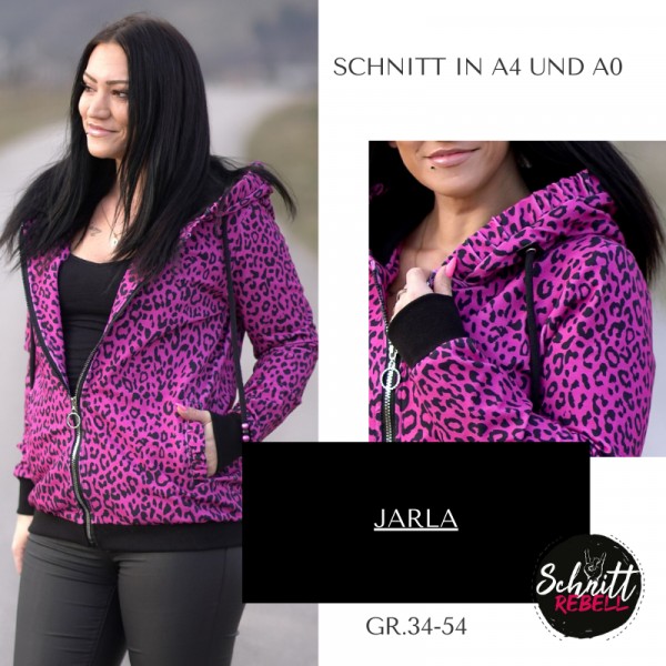 Ebook Sweatjacke Jarla Gr.34-54 [Digital]
